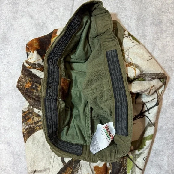 ScentLok Men’s Large Vertigo Camo Hunting Pants Full Season Odor Control 3320 - Picture 8 of 13